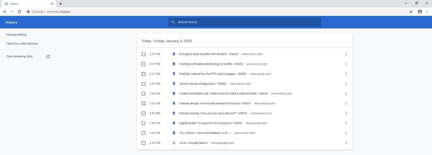 Как восстановить закрытые вкладки в Google Chrome: проверенный способ